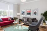 Living Area, Byrne Garden 1 Serviced Apartment, Balham, London