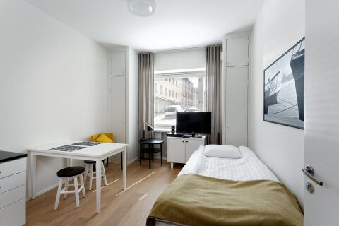 Living Area, Serviced Apartment, Helsinki