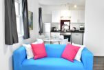 Open Plan Living Area, St George's Serviced Apartments, Cheltenham