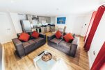 Living Area, Friar Gate Serviced Apartments (T), Derby