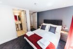 Bedroom, Friar Gate Serviced Apartments (T), Derby