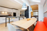 Kitchen and Dining Area, Harbut Road Serviced Accommodation, London