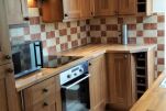 Kitchen, Castle Cottage Serviced Accommodation, Rayleigh
