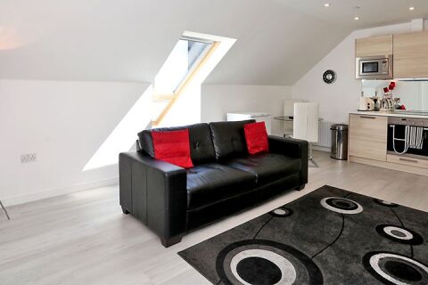 Living Area, Summer Street Serviced Apartments, Aberdeen