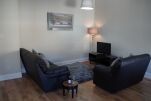 Living Room, St Vincent Street Serviced Apartments, Glasgow