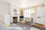 Sitting area, Pilgrims' Way Cottage, Winchester