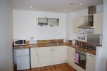 Kitchen, Oswald Street Servied Apartments, Glasgow