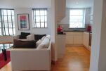Open Plan Living Area, Leyden Street Serviced Apartments, Shoreditch