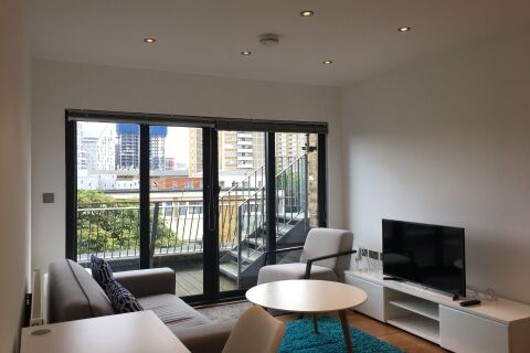 Sitting Area, Old Street Signature Serviced Apartment, Old Street