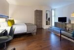 Bedroom, Vauxhall Walk Serviced Apartments, London