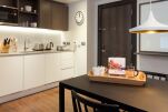 Kitchen and Dining Area, Vauxhall Walk Serviced Apartments, London