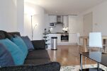 Kitchen and Living Area, Farringdon Executive Serviced Apartments, Farringdon