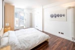Bedroom, Goswell Serviced Apartment, Clerkenwell