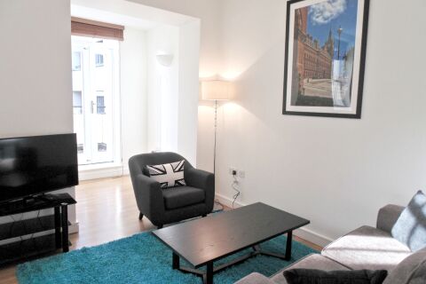 Living Area, King's Cross Executive Serviced Apartment, Kings Cross