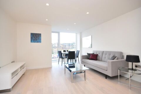 Living Area, Angel Deluxe Serviced Apartments, Hoxton, London