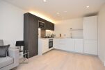 Kitchen, Angel Deluxe Serviced Apartments, Hoxton, London