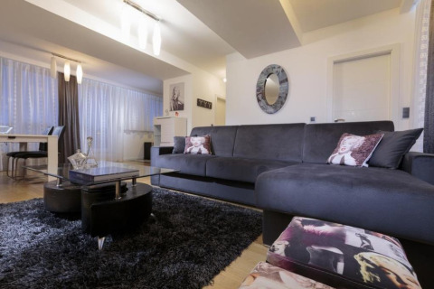 Living Area, Villa Marilyn Serviced Apartment, Luxembourg City