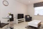 Living Area, Midsummer Mews Serviced Apartments, Cambridge