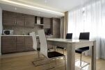 Kitchen and Dining Area, Villa Gemma Serviced Apartments, Luxembourg City