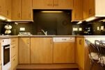 Kitchen, Linden Avenue Serviced Apartment, Stirling