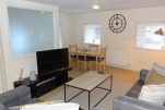 Living and Dining Area, Kerr's Wynd Serviced Accommodation, Musselburgh