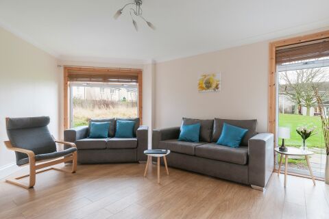Living Area, Tranent House Serviced Accommodation, Tranent