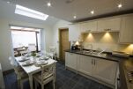 Kitchen and Dining Area, Harviestoun House Serviced Apartment, Stirling