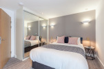 Bedroom, The Point Serviced Apartments, Sheffield