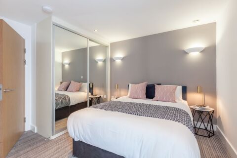 Living and Dining Area, The Point Serviced Apartments, Sheffield