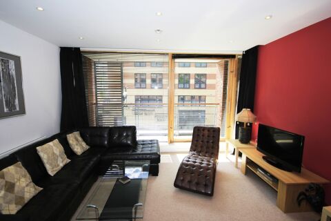 Living Area, Quayside Lofts Serviced Apartments, Newcastle