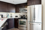 Kitchen, The Towers at Rincon Serviced Apartment, San Francisco