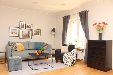 Lounge, Niguliste Serviced Apartment, Tallinn