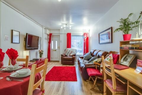 Lounge, Salisbury Court Serviced Apartment, Belfast