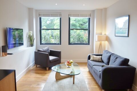 Living Room, Twickenham Fraser Serviced Apartments, London