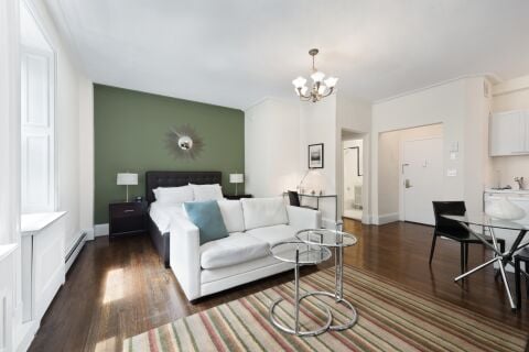 Studio Common Area, 155 West Serviced Apartments, New York