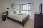 Bedroom, The Viridian Apartments, Boston