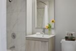 Bathroom, The Viridian Apartments, Boston