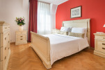 Bedroom Prague View, Pricna Serviced Apartments, Prague