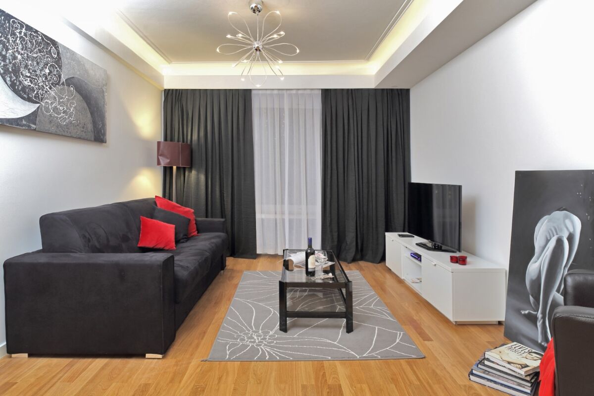Living Area, Villa Carlotta Serviced Apartments, Luxembourg