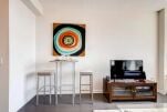 Living Area, M2 Serviced Apartments, Jersey City
