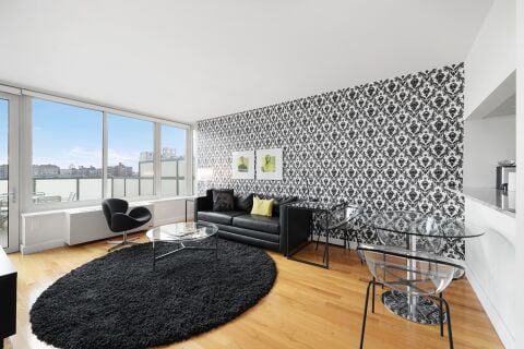 Living Room, The Olivia Serviced Apartments, New York