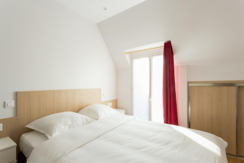 Bedroom, Rue Paul Valéry Serviced Apartment, Paris