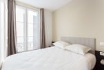 Bedroom, Rue Henri Rochefort Serviced Apartment, Paris