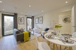 Living Area, Wembley Serviced Apartments, London