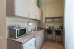 Kitchen, Ernesta Serviced Apartments, Serviced Accommodation Riga, Latvia