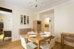 Dining area, Arc de Triomphe Apartment, Serviced Accommodation, Paris