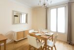 Dining area, Arc de Triomphe Apartment, Serviced Accommodation, Paris