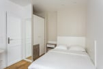 Bed Area, Rue Rennequin Serviced Apartment, Paris