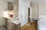 Kitchenette, Rue Rennequin Serviced Apartment, Paris
