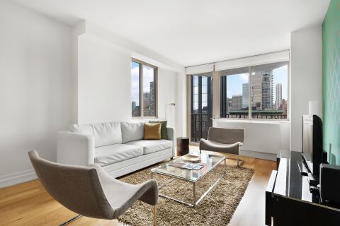 Living Room, Instrata NoMad Apartments, New York